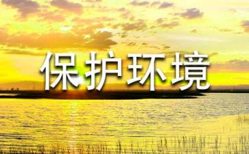 精選保護(hù)環(huán)境倡議書四篇