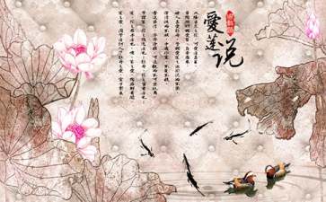 愛(ài)蓮說(shuō)教案合集十篇